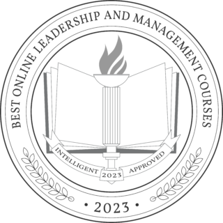 Best Online Leadership and Management Courses badge