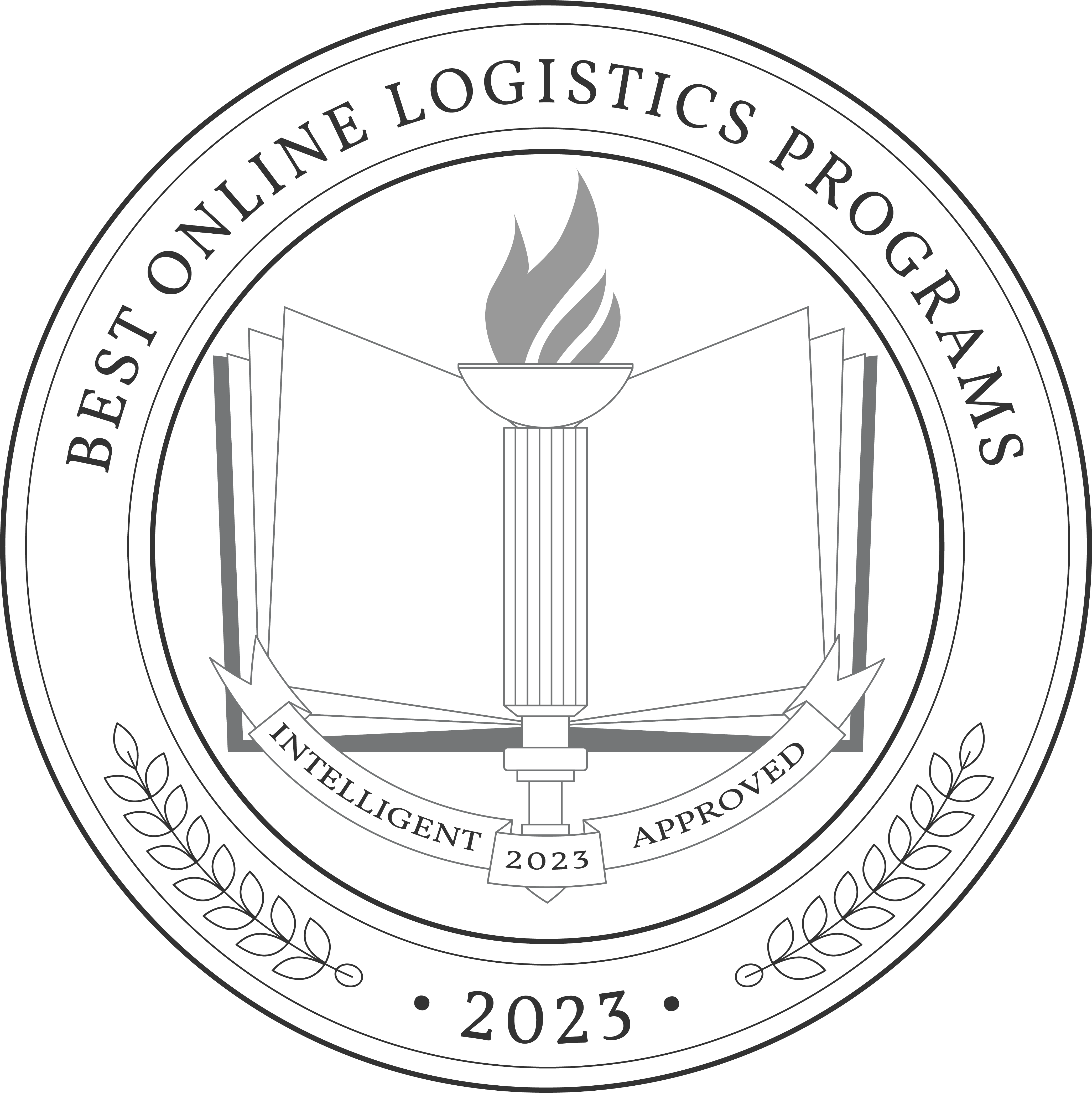 Best Online Logistics Programs badge