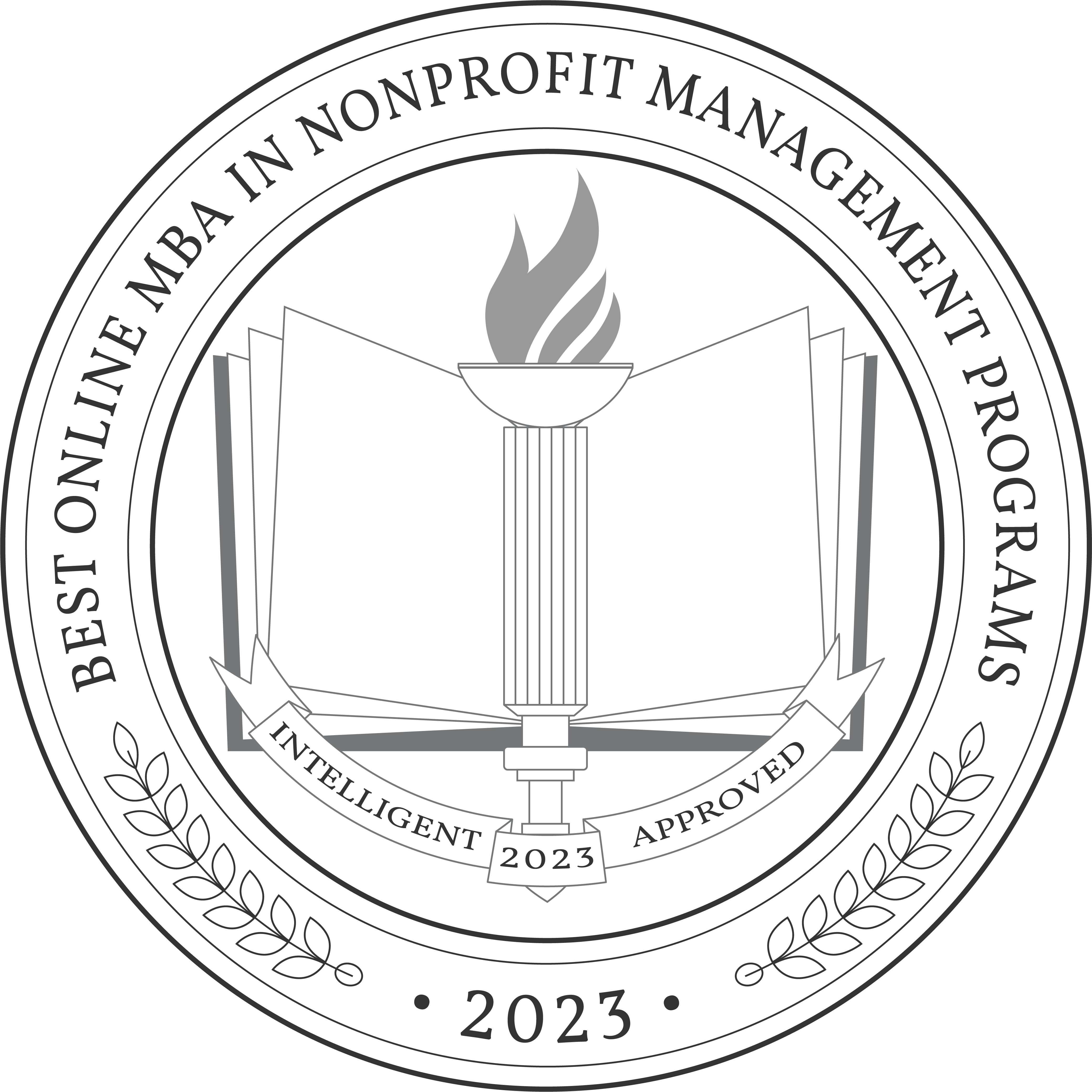 Best MBA in Nonprofit Management badge
