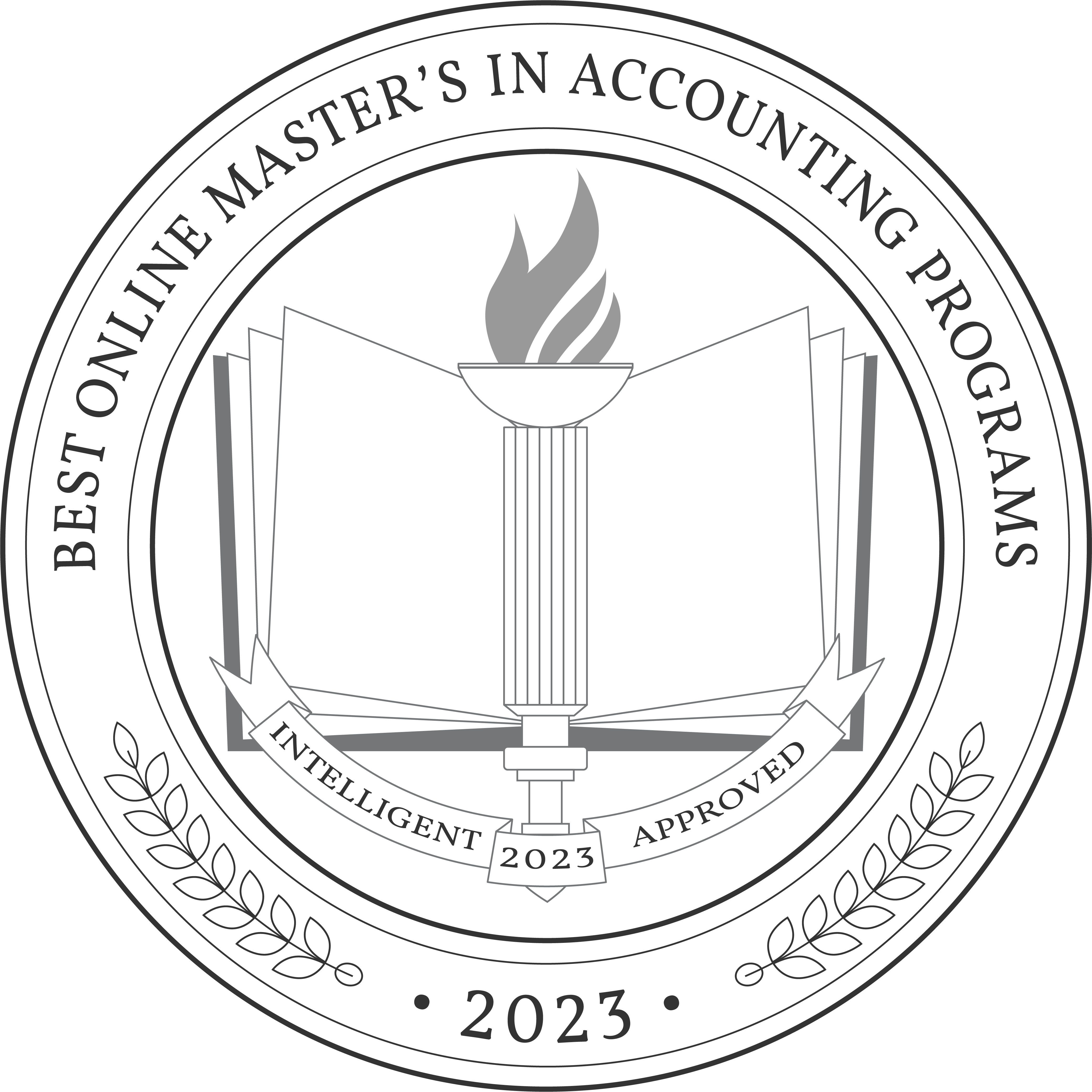 Best Online Master's in Accounting Programs badge