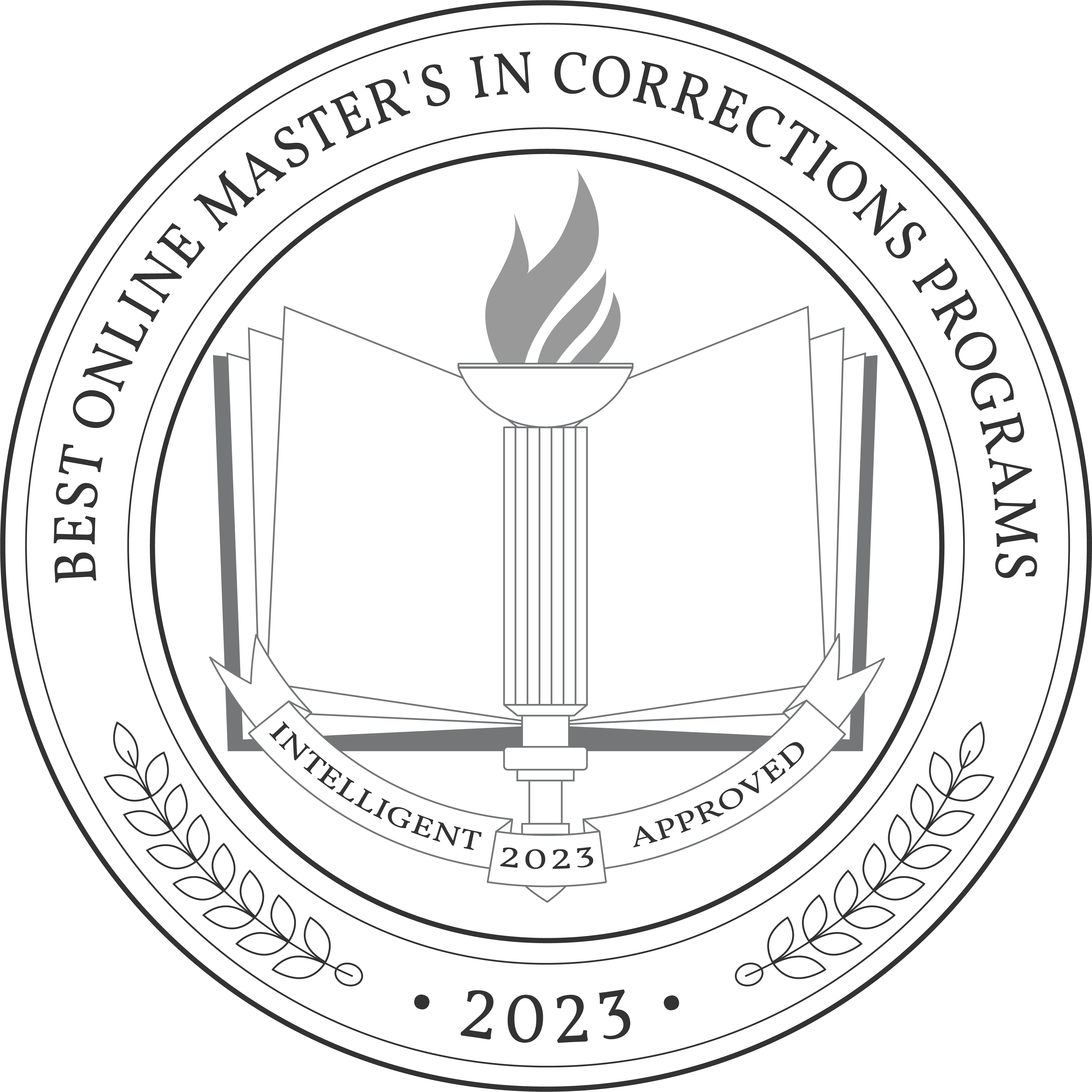 Best Online Master's in Corrections Programs badge