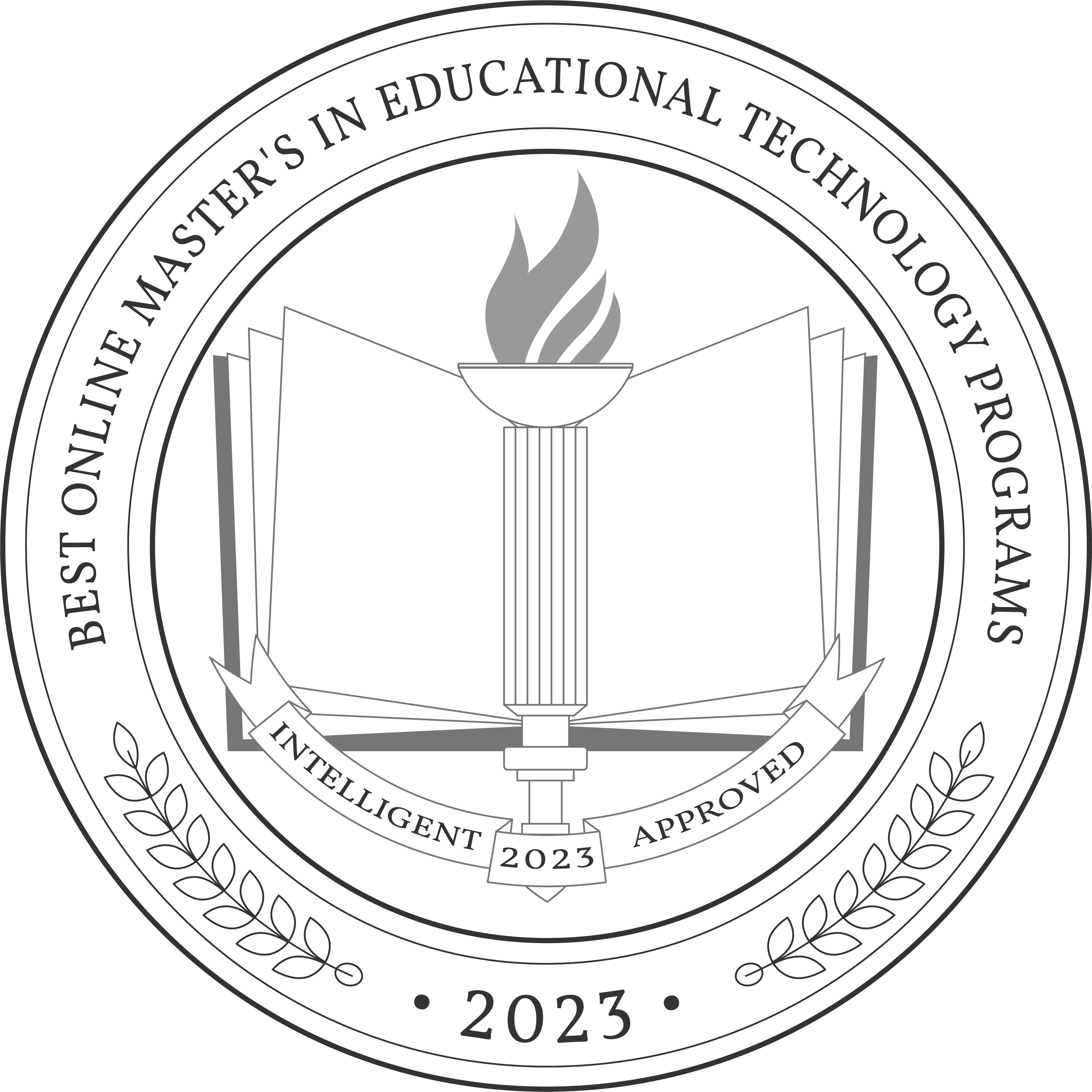 Best Online Master's in Educational Technology Programs badge