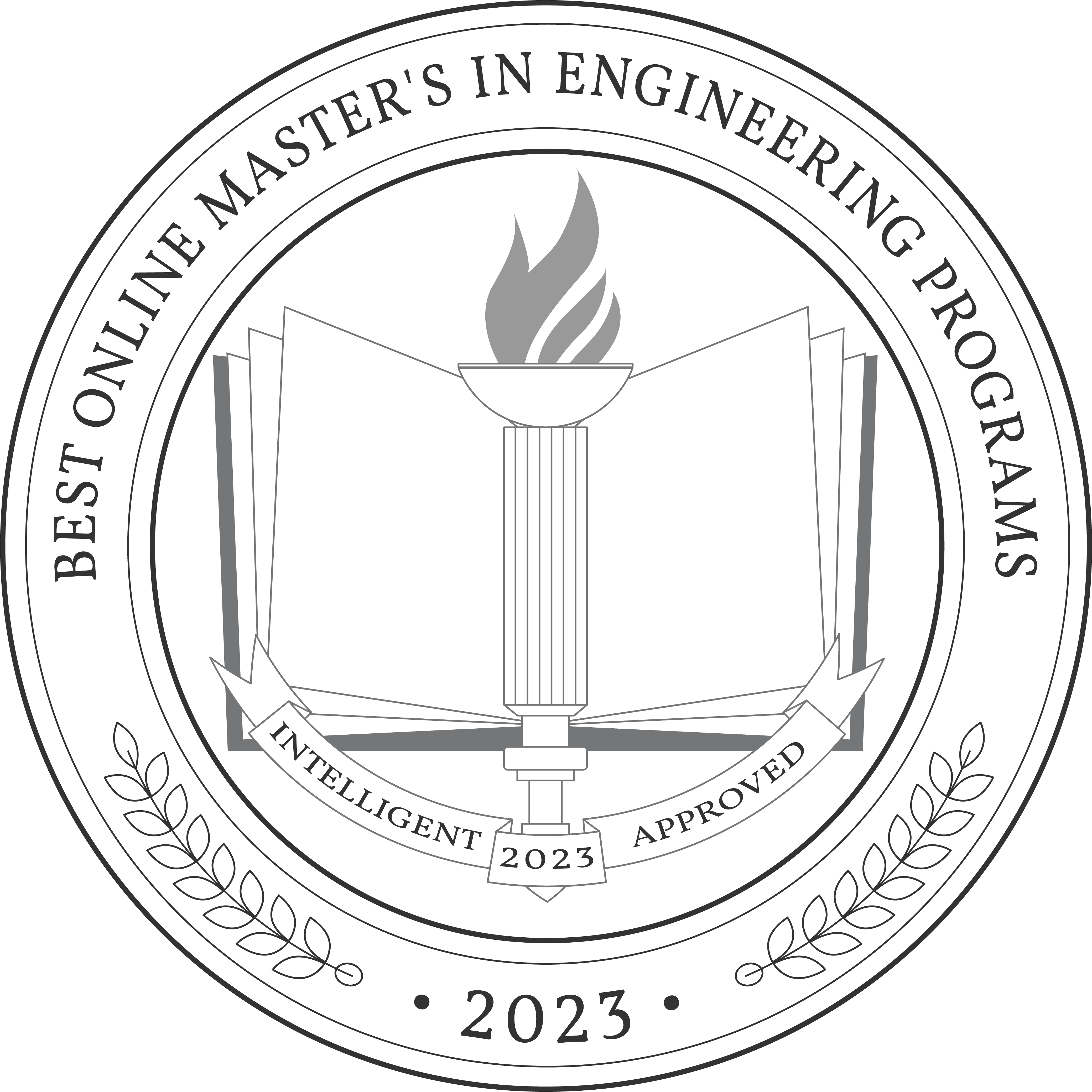 Best Online Master's in Engineering Programs badge