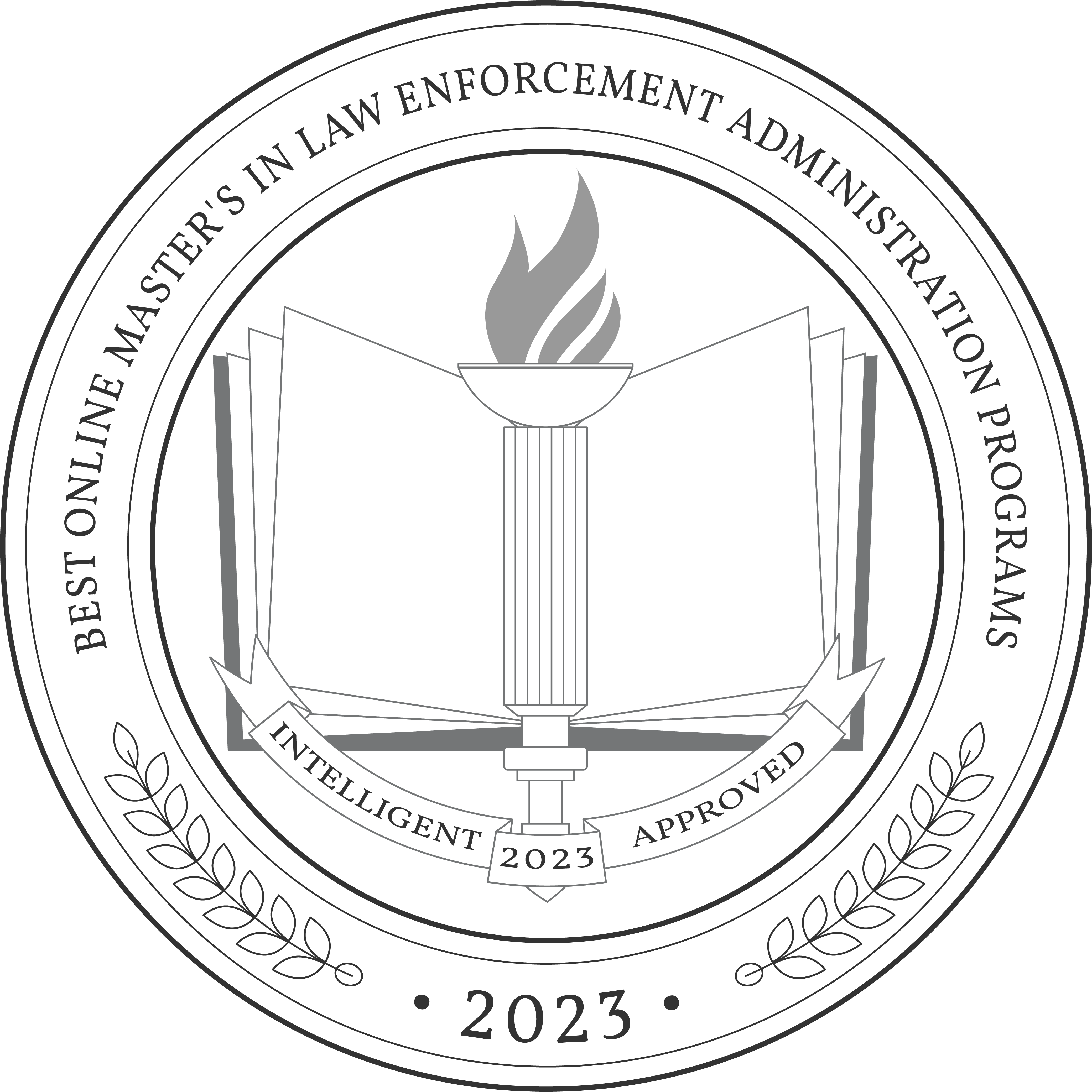 Best Online Master's in Law Enforcement Administration Programs badge