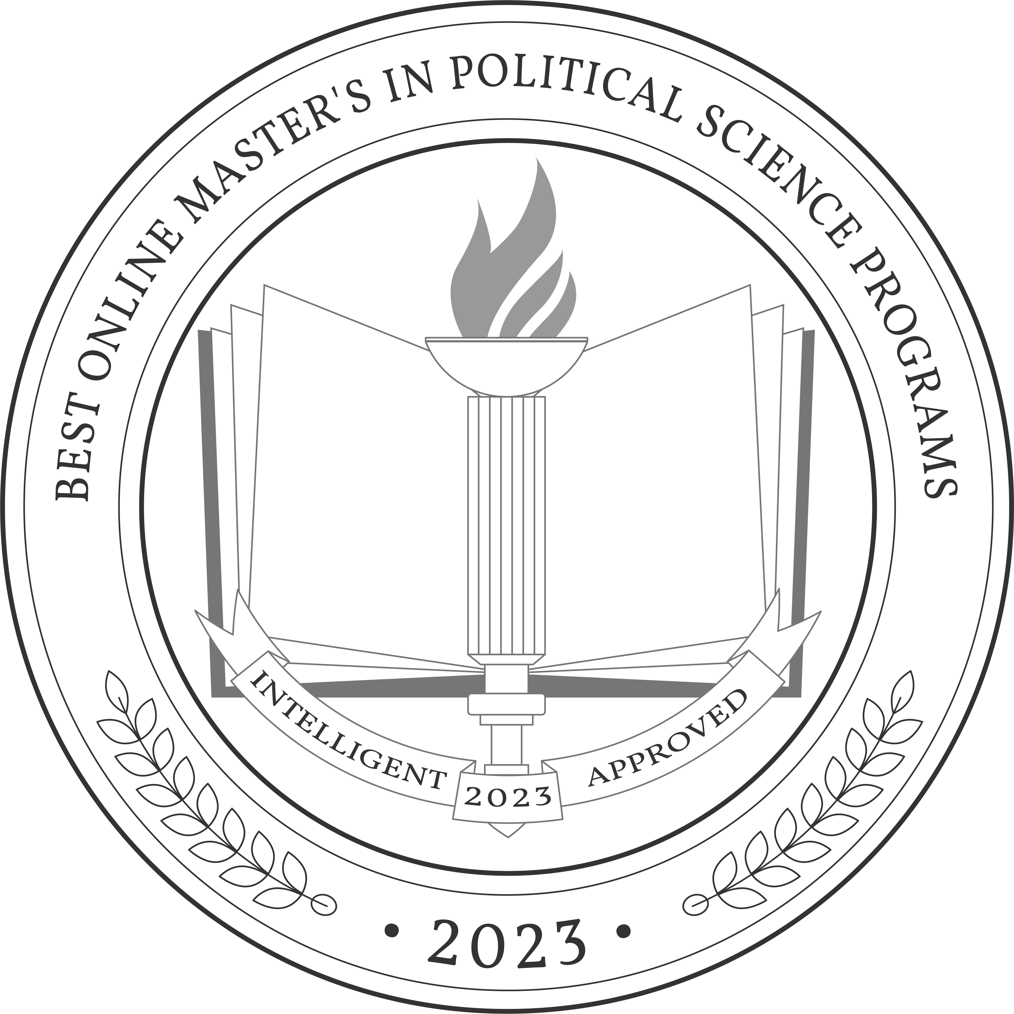Best Online Master's in Political Science Programs badge