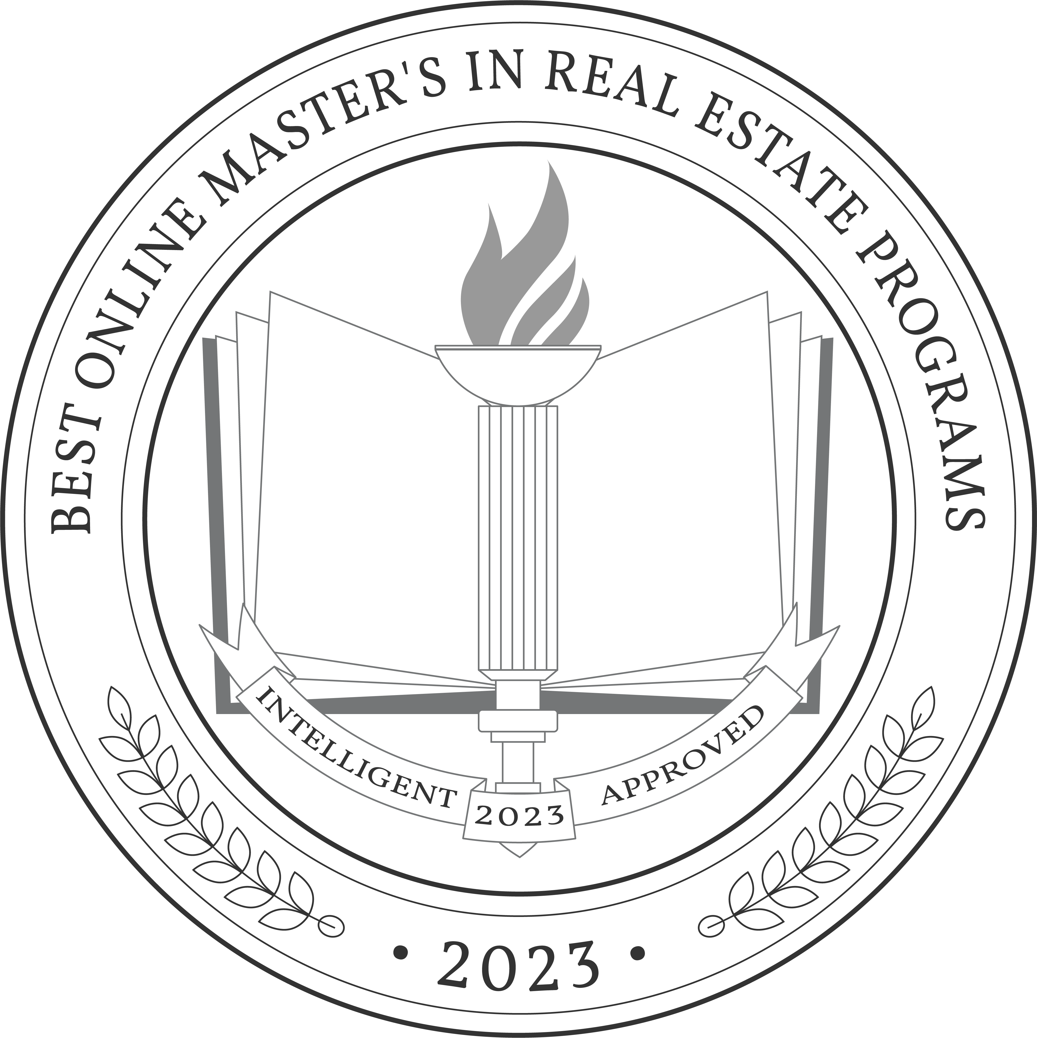 Best Online Master's in Real Estate Programs badge