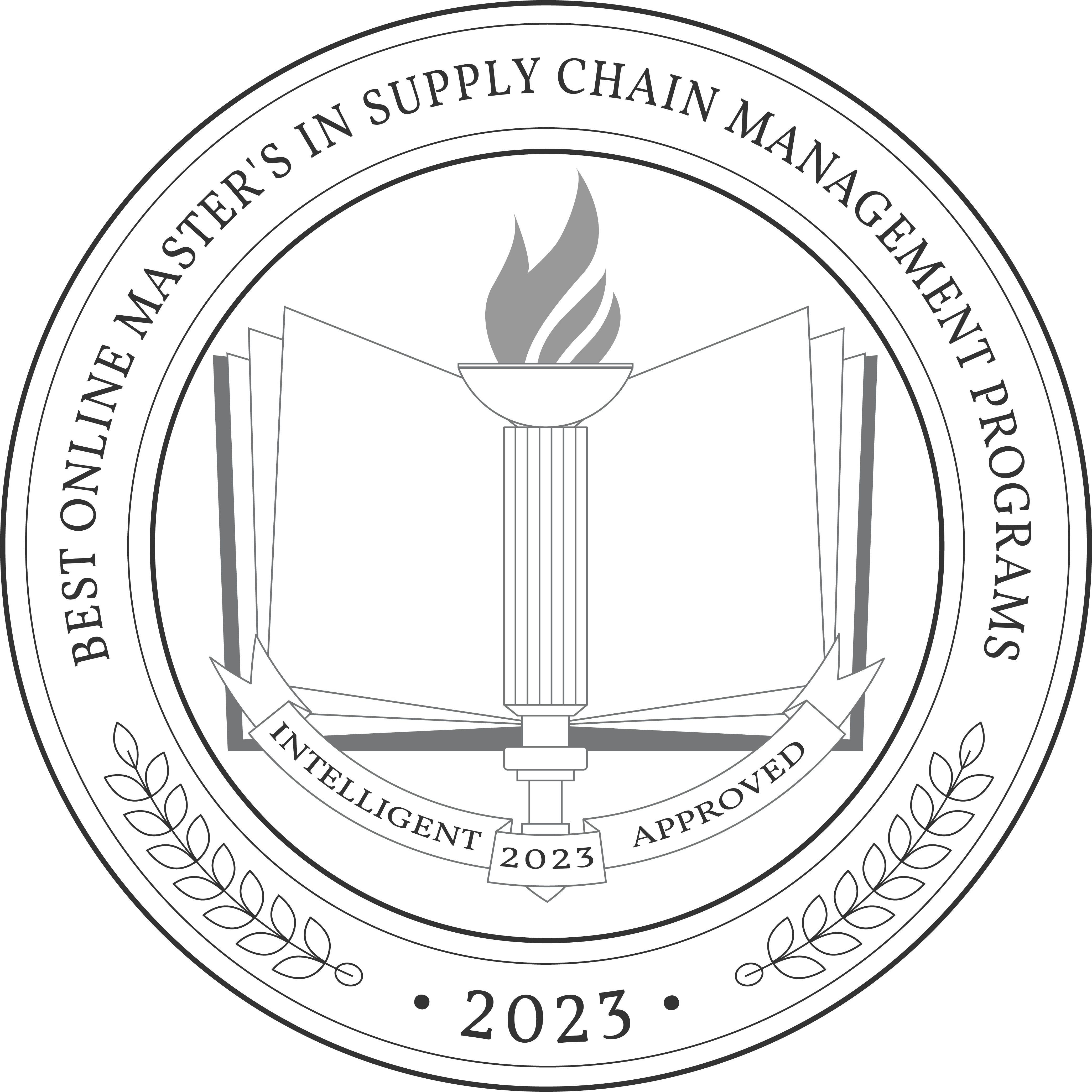 Best Online Master's in Supply Chain Management Programs badge