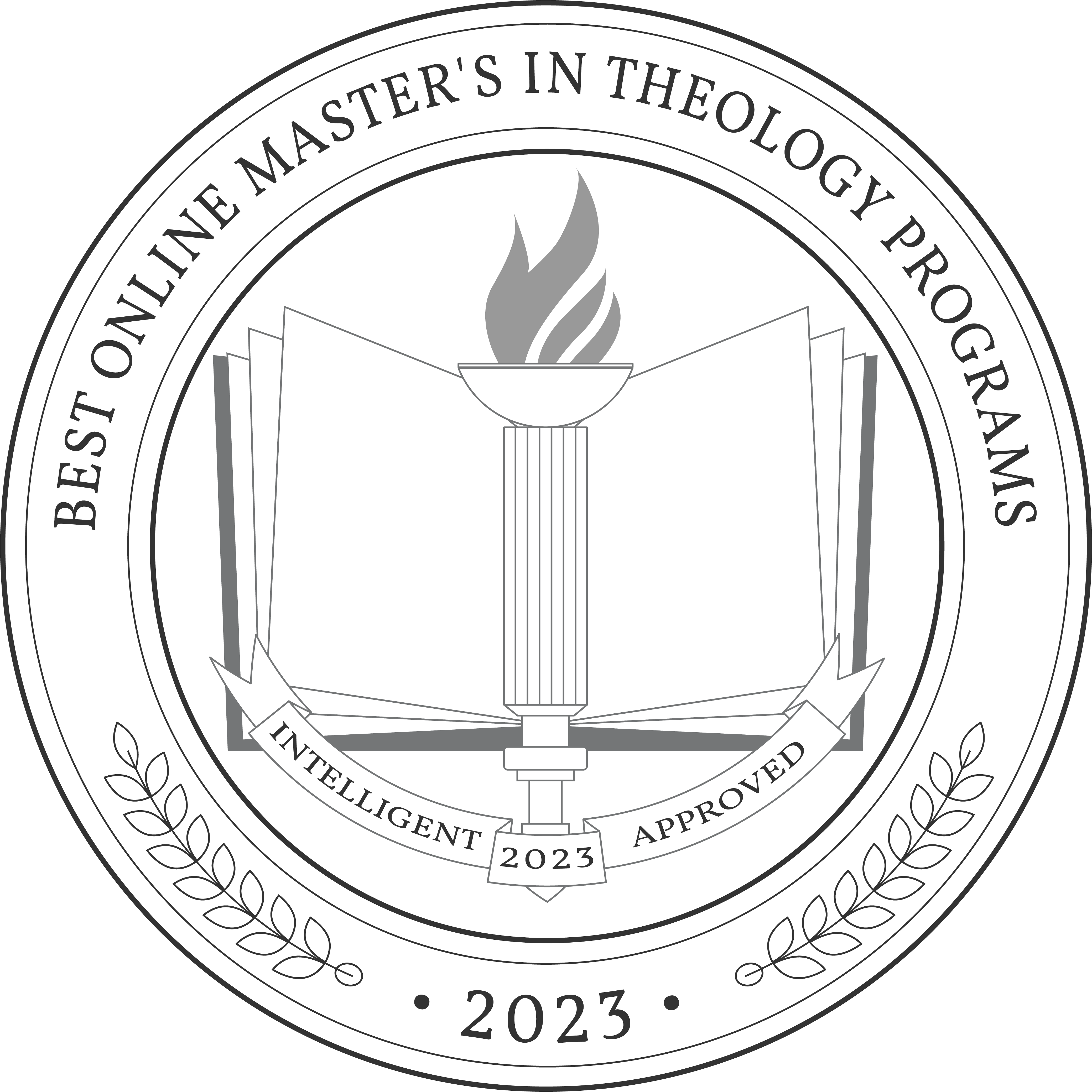 Best Online Master's in Theology Programs badge