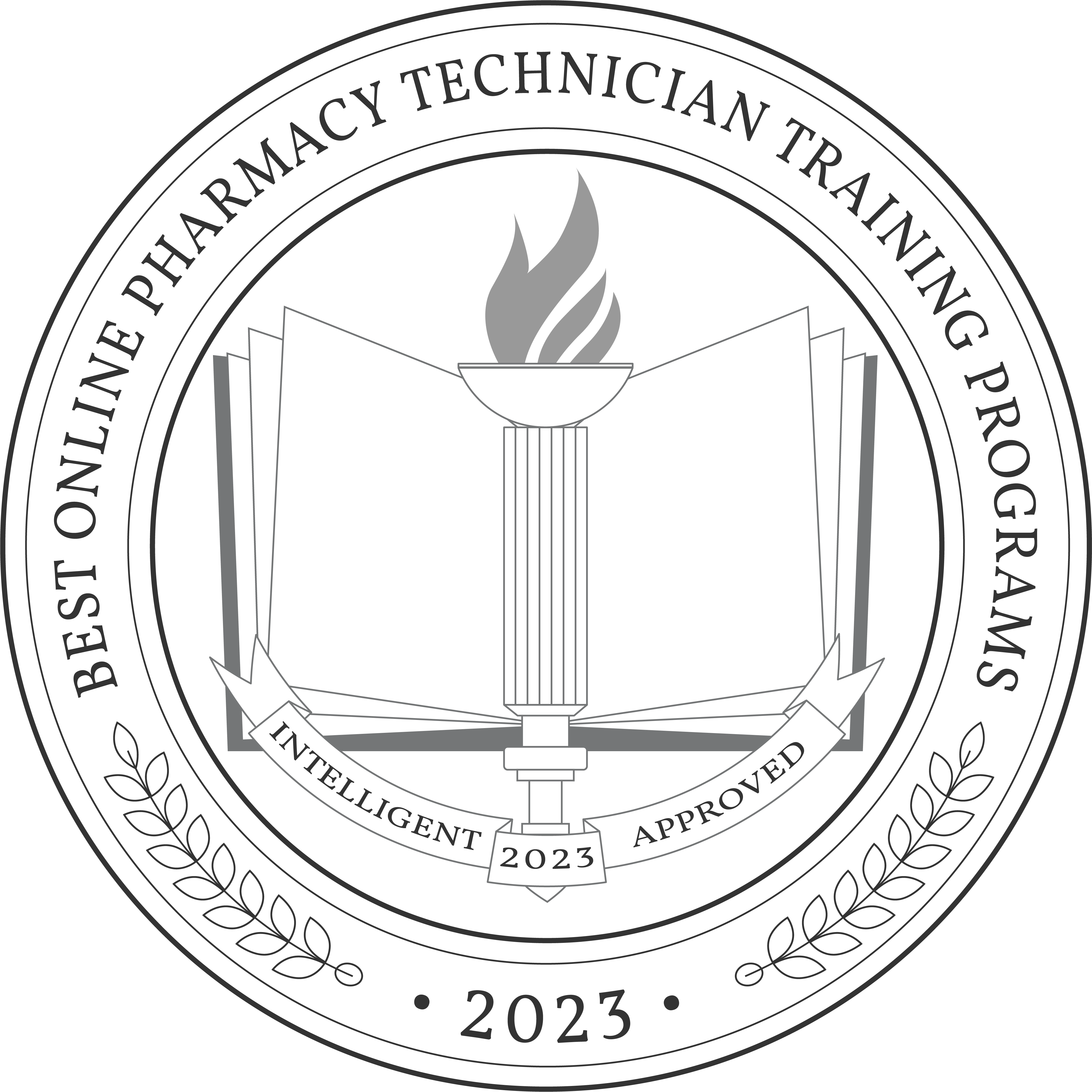 Best Online Pharmacy Technician Training Programs badge