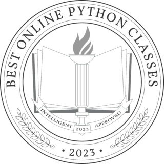 Best Online Python Classes badge