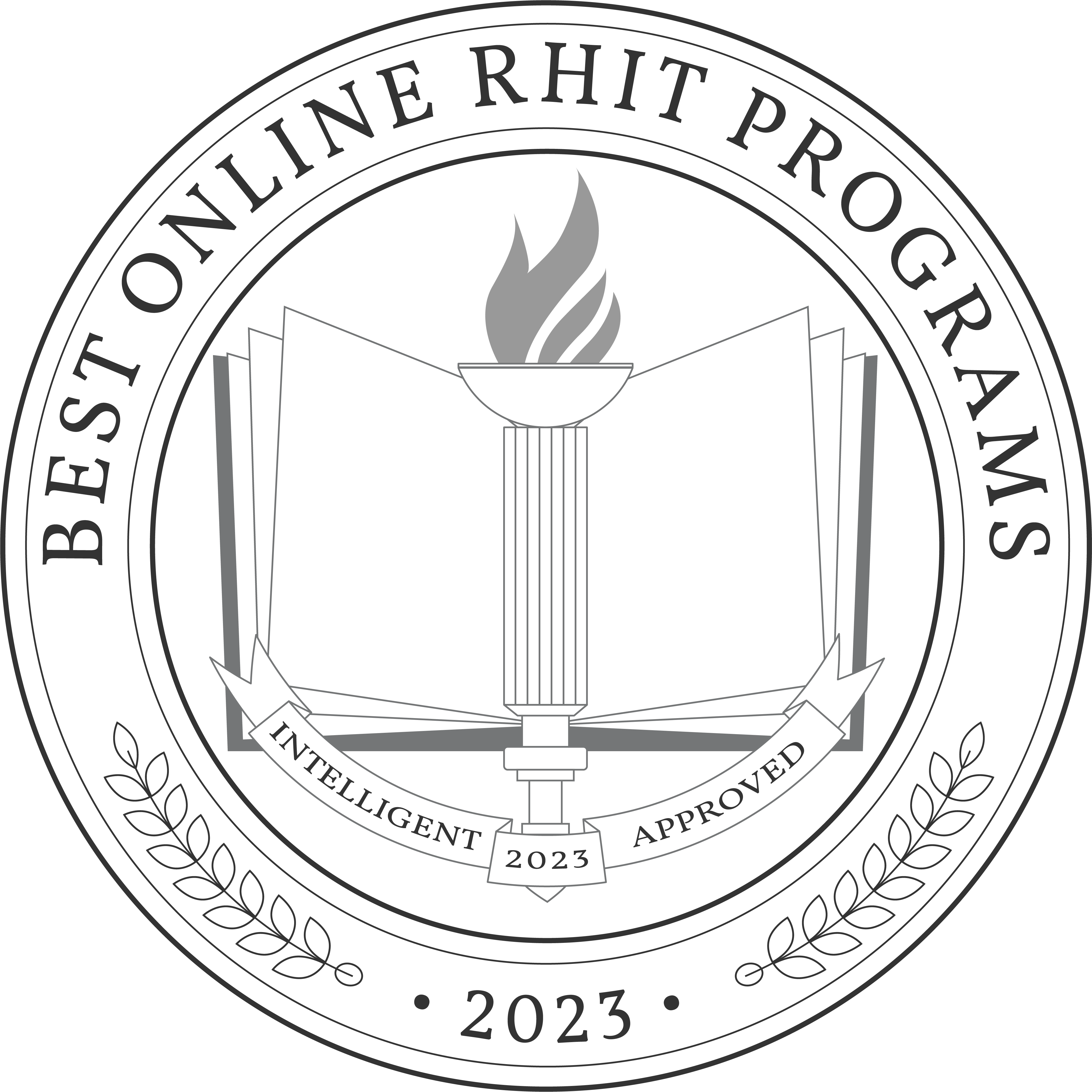 Best Online RHIT Programs badge