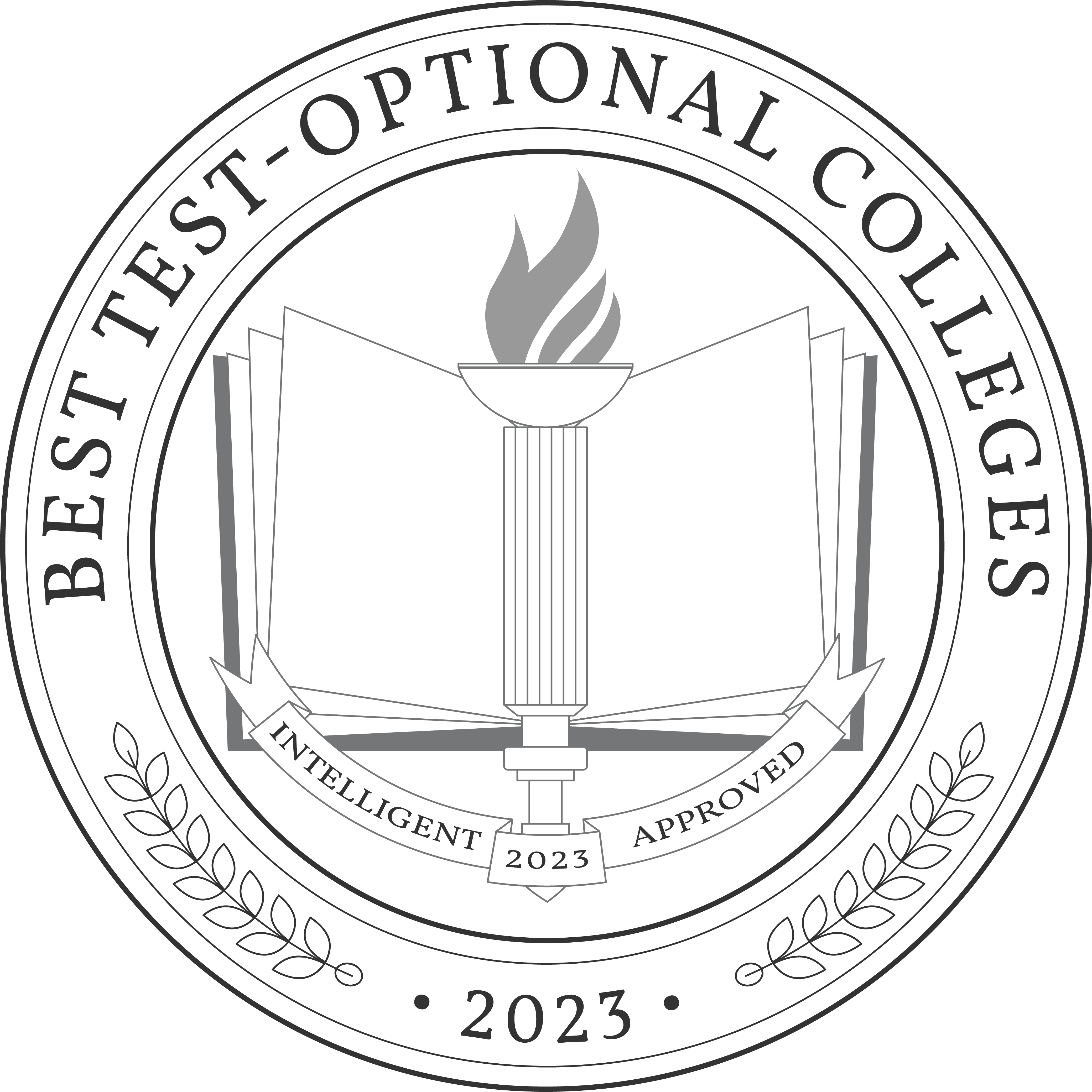 Best Test-Optional Colleges badge